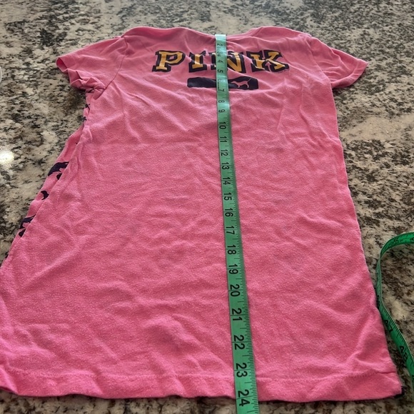 UW Pink VS Victoria Secret University of Washington Husky Shirt Vintage - Picture 6 of 6